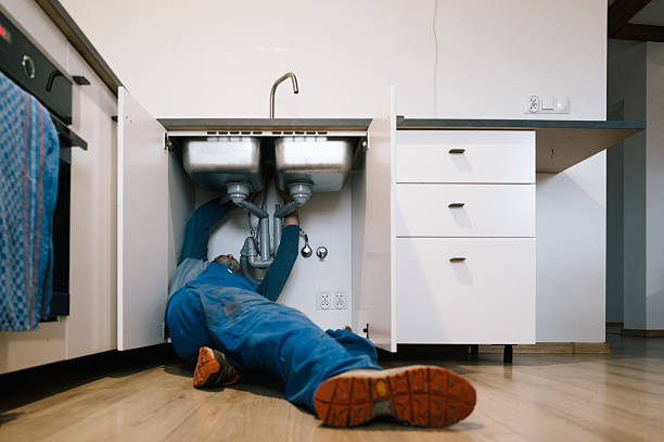 Professional Plumbing technician working in White Lake, MI